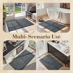 MontVoo Door Mat Indoor Entrance Doormat, Absorbent Durable Rubber Non Slip - Image 7