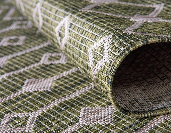 Unique Loom Outdoor Trellis Collection Area Rug - Image 6