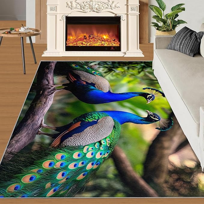 Peacock Rugs for Bedroom - Image 3