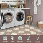 Lahome Machine Washable Long Bathroom Rugs Runner, 2x5 Non Slip Entryway Rugs - Image 4