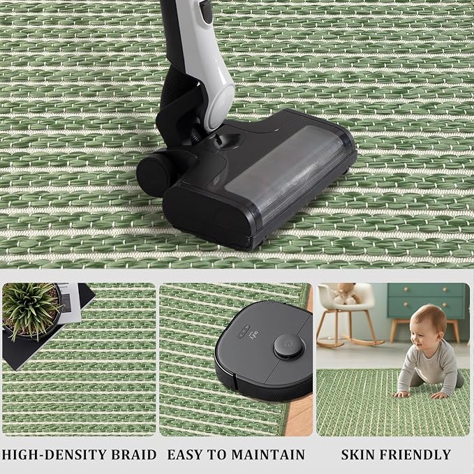 Sage Green Bathroom Rugs - Image 6
