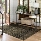 4x6 Machine Washable Area Rug for Living Room, Kids and Pets Friendly for by GERUIMO