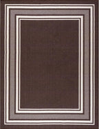 Beverly Rug Non Slip Area Rugs 3x5 Modern Bordered Non Skid Rubber Backing Soft - Image 2