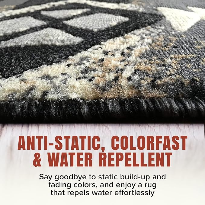 YHSF South West Native American Area Rug C318 - Image 3