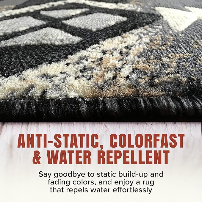 YHSF South West Native American Area Rug C318 - Image 3