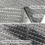 Braided Hallway Runner Rug, Super Absorbent Kitchen Mats - Image 5