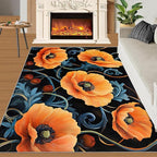 2x4 Poppy Runner Rug for Hallway - Image 2
