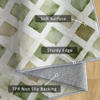 Checkered Rug, Washable 3x5 Rug - Image 5
