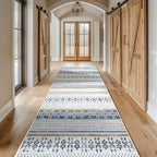 BESTSWEETIE 2x8 Area Rugs for Living Room Washable Moroccan Farmhouse Neutral - Image 6