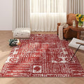 Rugcomf Living Room Rug 5x7 Rug Machine Washable Boho Area Rug Non Slip by Rugcomf