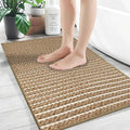 Brown Bathroom Rugs by winolive