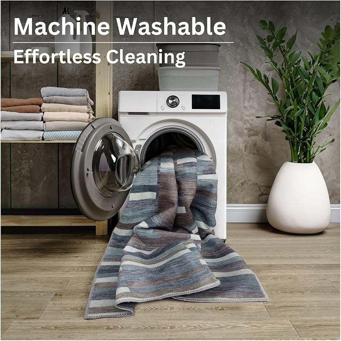 Bloom Rugs Washable Non-Slip 8' x 10' Rug - Image 9