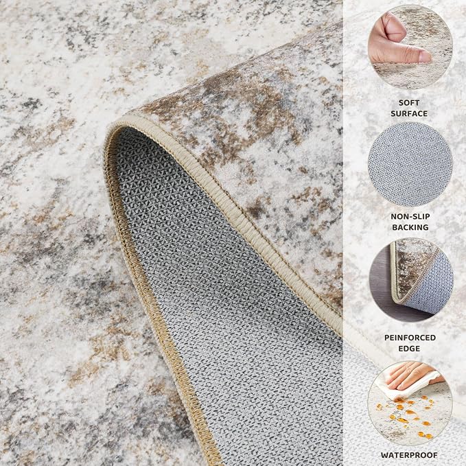 10ft Round Area Rug Living Room Rugs - Image 8