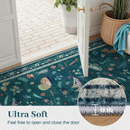 3x5 Washabl Rug with Insect Print - Image 4