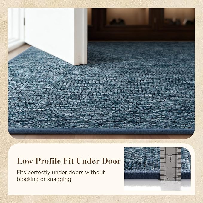 MontVoo Door Mat Indoor Entrance Doormat, Absorbent Durable Rubber Non Slip - Image 4