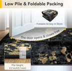 Washable Area Rugs 8'x10' Non-Slip Modern Abstract Soft - Image 7