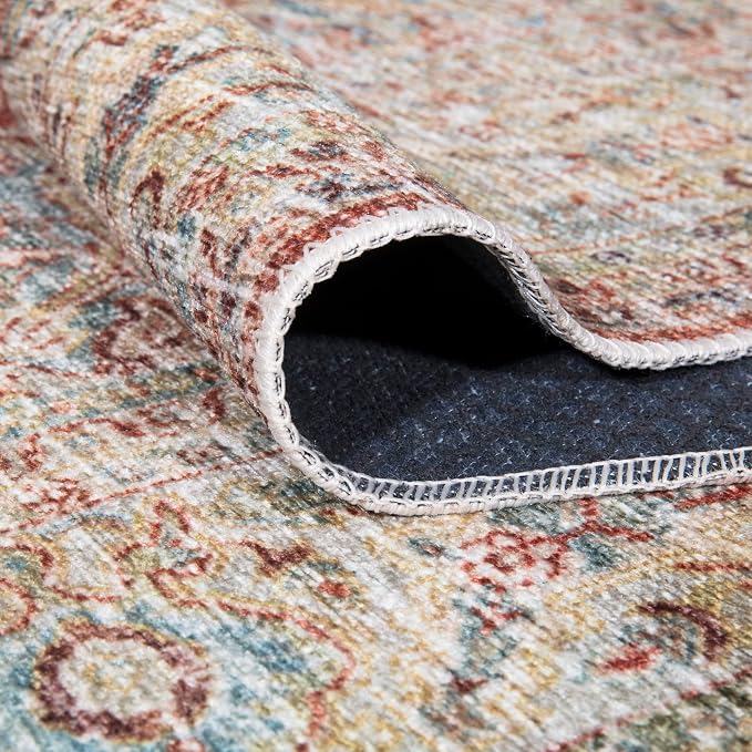Bloom Rugs Caria Washable Non-Slip 12 ft Runner - Image 4
