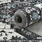Area Rugs 6x9 for Living Room, Washable Vintage Rugs -Low Pile Distressed Rugs - Image 7