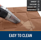 OLANLY Door Mats Indoor, Dirt Resist, Entrance Washable Mat, Low-Profile Inside - Image 5