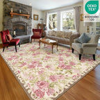 8x10 Machine Washable Area Rug for Living Room, Kids and Pets Friendly for - Image 3