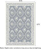 SOULFUL Medium Pile 4x6 Rugs for Living Room - Image 2