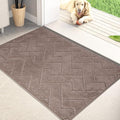 PURRUGS Dirt Trapping Door Mat 24" x 35.5", Non-Slip Machine Washable Entry Rug by PURRUGS