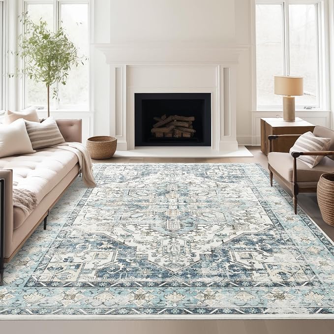 zesthome 8x10 Area Rugs-Washable Rug by Zesthome