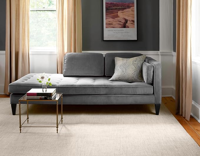 Dash and Albert Crosshatch Wool Area Rug - Image 2