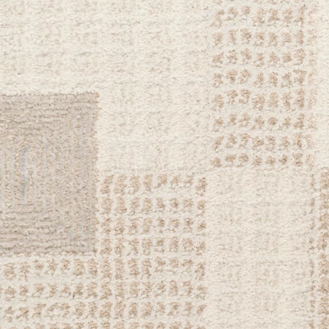 Nourison Nordic Ivory Beige 8' x 10' Scandinavian Area Rug - Image 8