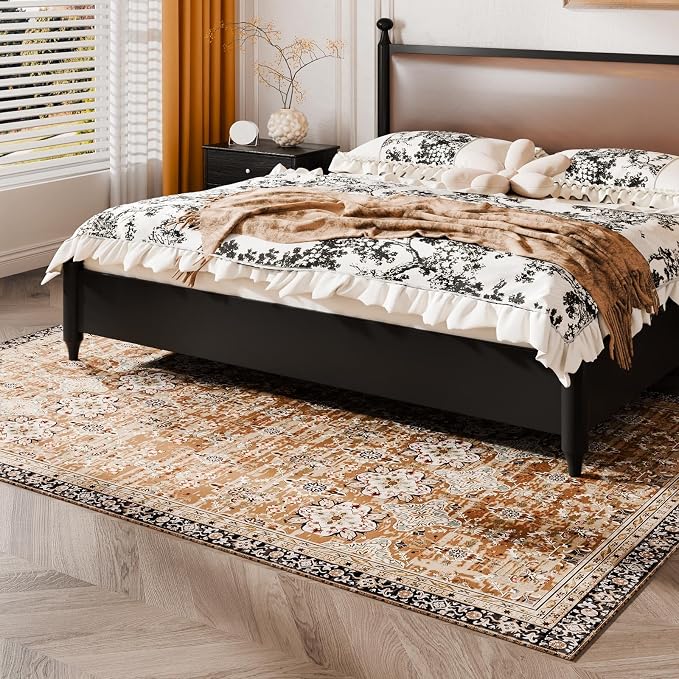 VEVOR 6 x 9 ft Area Rug Large Washable Rug Non-Slip and Tear-Resistant Soft - Image 8