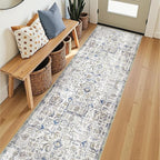 jinchan Kalen Runner Rug 2x8 Washable Hallway Rug Vintage Runner Indoor Floor - Image 2