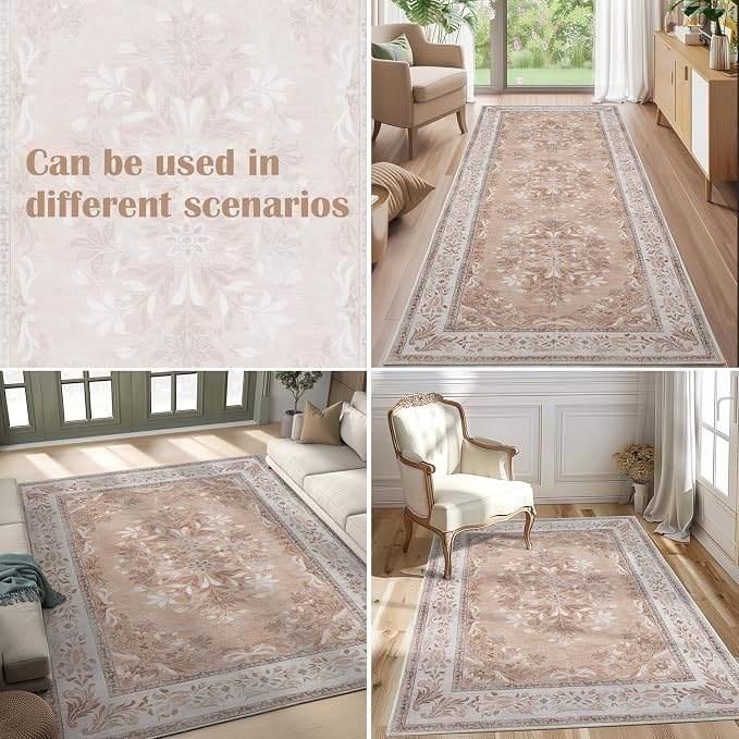 jinchan Floral 2x3 Rugs for Entryway - Image 7