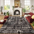 Rugcomf Area Rugs 8x10 Rug for Living Room Clearance Washable Boho Area Rug Non by Rugcomf