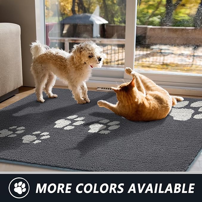 Timo Indoor Door Mat, Low-Profile Washable Entryway Rug, Rubber Backing Non - Image 5