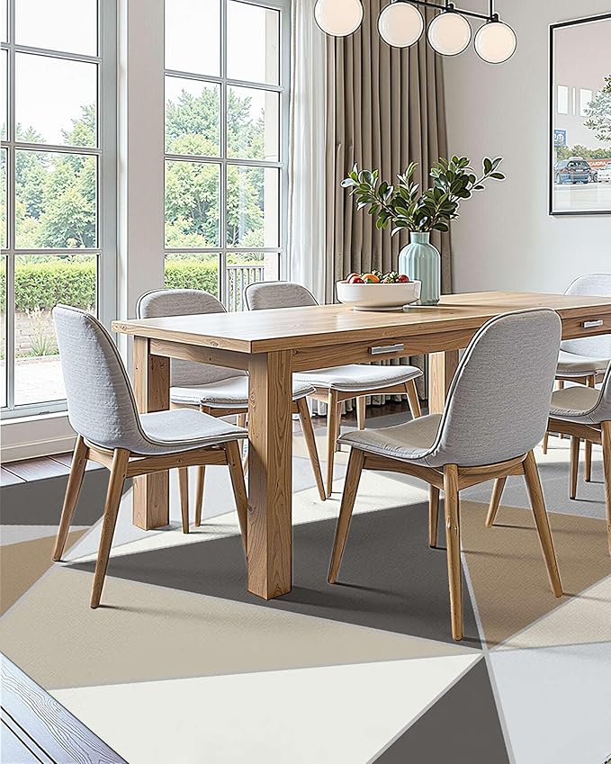 VEVOR 5 x 7 ft Area Rug Large Washable Rug Non-Slip and Tear-Resistant Soft - Image 5