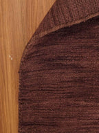 Rugsotic Carpets Hand Knotted Gabbeh Wool 10'x13' Area Rug Solid Purple L00111 - Image 8