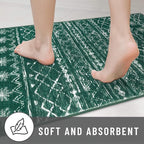 KUTA 3x5 Christmas Enreyway Rug, Moroccan Boho Washable Area Rugs - Image 7