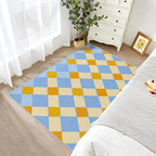 Checkerboard Rugs for Bedroom - Image 3