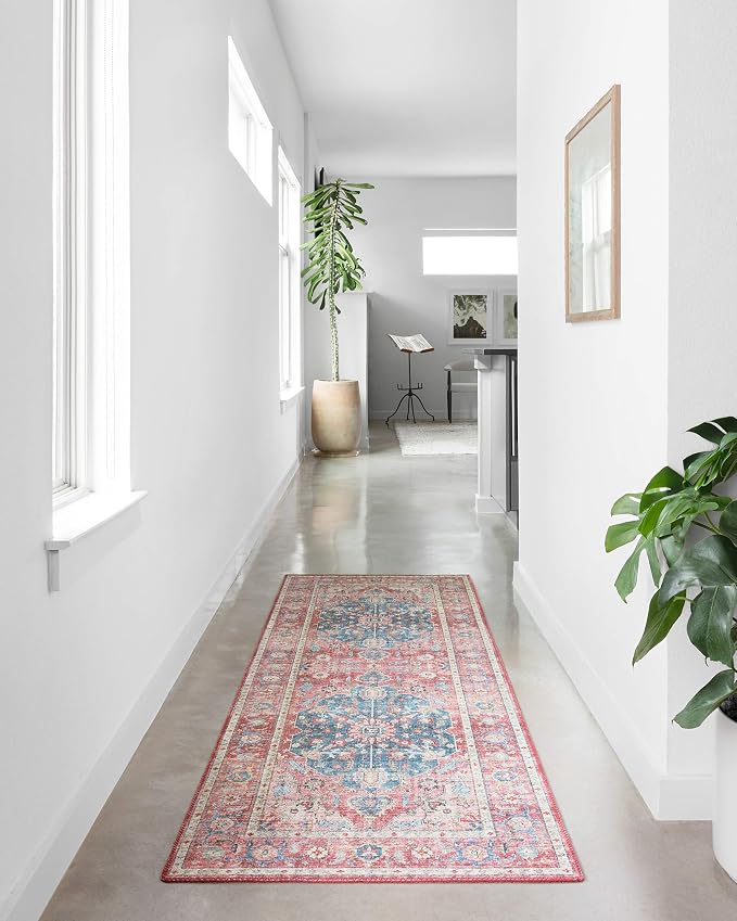 Loloi Skye Collection SKY-04 Gold/Blush 9'-0" x 12'-0" Area Rug - Image 4