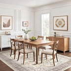 10x12 Area Rug Living Room: Washable Boho Large Neutral Vintage Soft Rugs Stain - Image 6