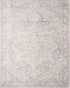 Nourison Home Astra Machine Washable Grey 7'10" x 10' Area Rug - Image 3