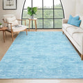 RUGSREAL Washable Rug 10x13 for Living Room Modern Abstract Area Rug Non-Slip by RUGSREAL