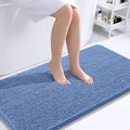 OLANLY Bathroom Rugs 44x24, Extra Soft Absorbent Chenille Bath Rugs, Rubber by OLANLY
