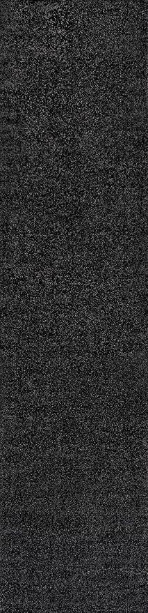 Eyely UES100I-216 Supersoft Haze Solid Low-Pile Indoor Runner Rug, Minimalist - Image 2