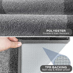 Washable Area Rug 34" x 60", Non Slip Kitchen Rug - Image 3