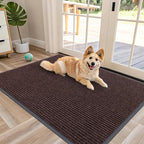 OLANLY Front Door Mat Indoor Outdoor Entrance, Waterproof Heavy Duty Doormat by OLANLY