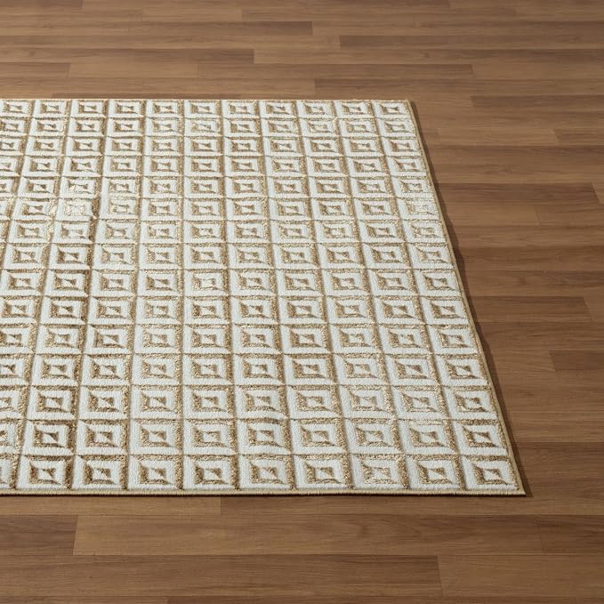 LUXE WEAVERS Geometric Greek Pattern Area Rug - Image 7