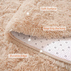 Beglad Shag Rugs for Living Room, Indoor Carpet Suitable for Boys Teens Room - Image 5