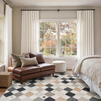 jinchan Macy Area Rug 8x10 Kids Washable Indoor Non-Slip Black and White Modern - Image 9