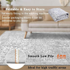 vivorug Runner Rug 2'x8' Vintage Washable Non-Slip Runners - Image 5